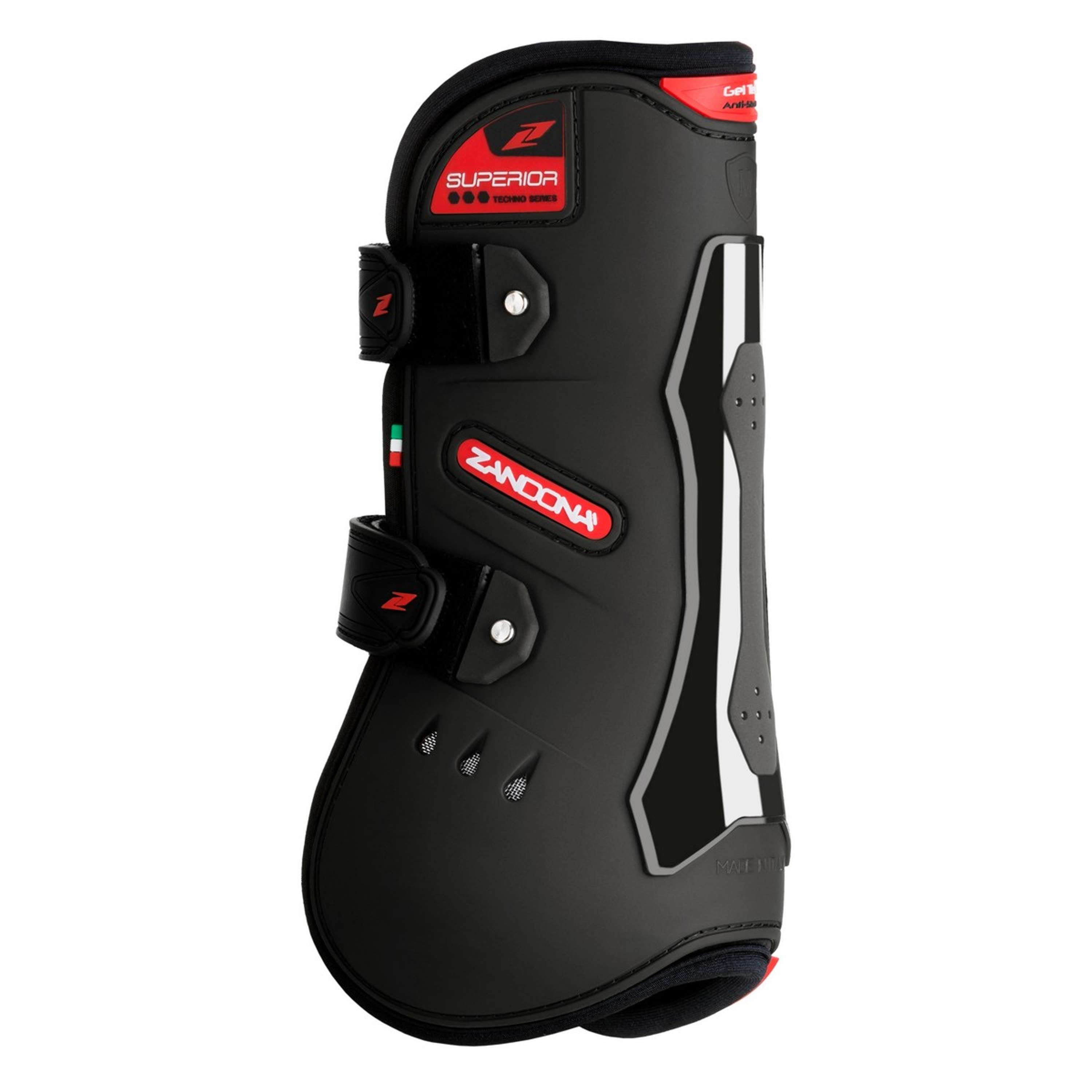 Zandona Botas para Tendones Superior Air Velcro Tendones Negro