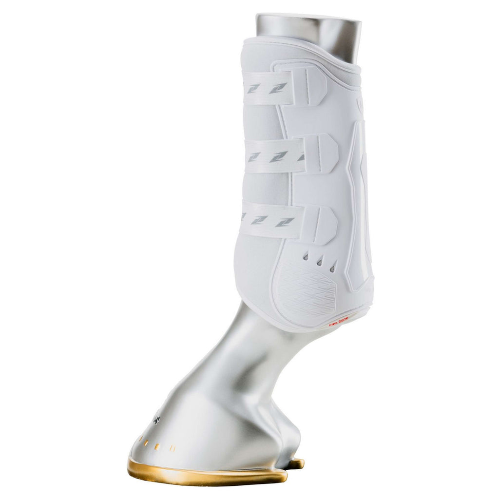Zandona Protectores de piernas King Carbon Air Front Blanco