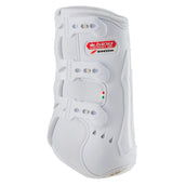 Zandona Protectores de piernas King Carbon Air Front Blanco