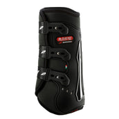 Zandona Protectores de piernas King Carbon Air Negro