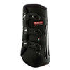 Zandona Protectores de piernas King Carbon Air Negro