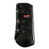 Zandona Protectores de piernas King Carbon Air Negro