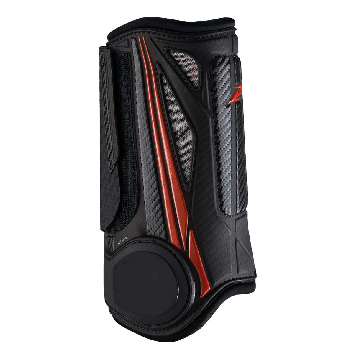 Zandona Protectores de piernas Air X-Country Front Negro