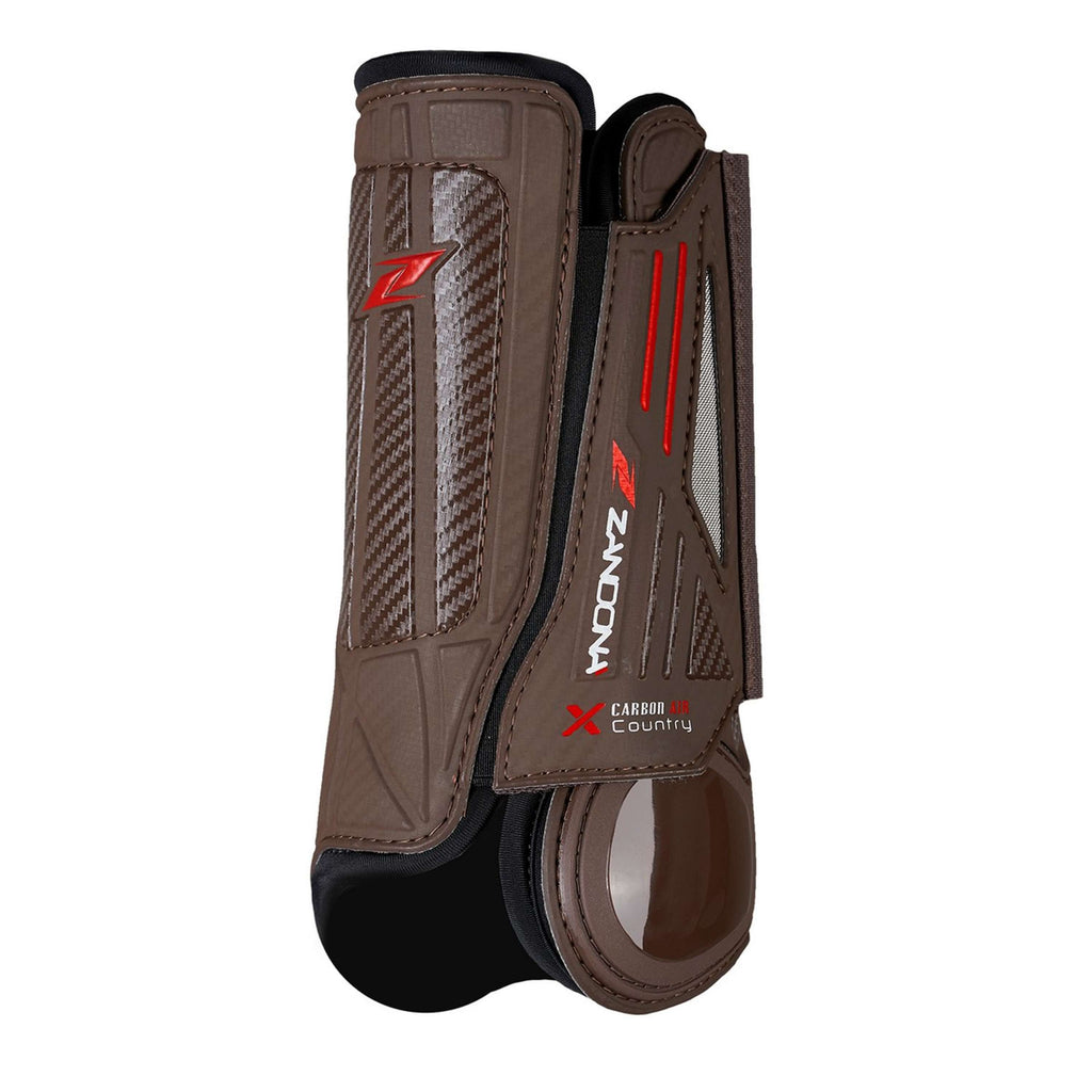Zandona Protectores de piernas Air X-Country Front Marron