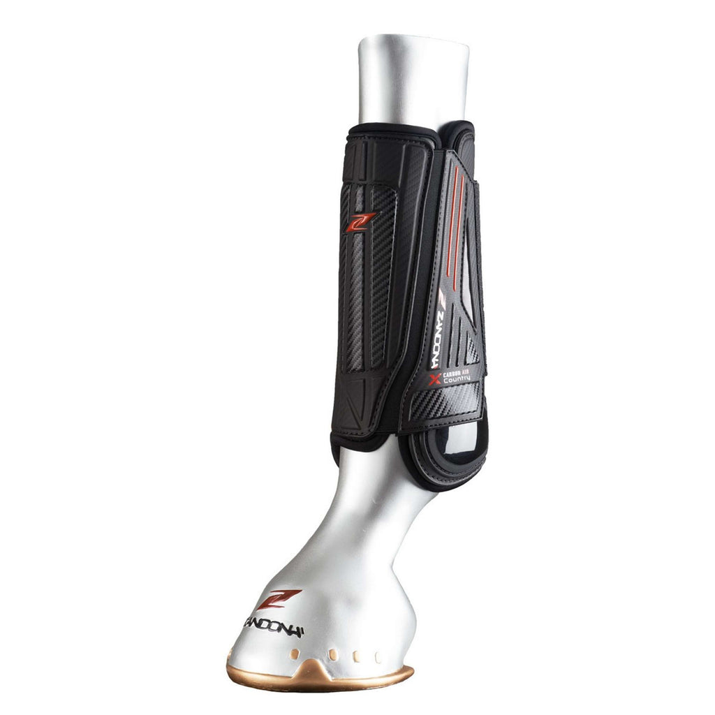 Zandona Protectores de piernas Carbon Air X-Country Negro