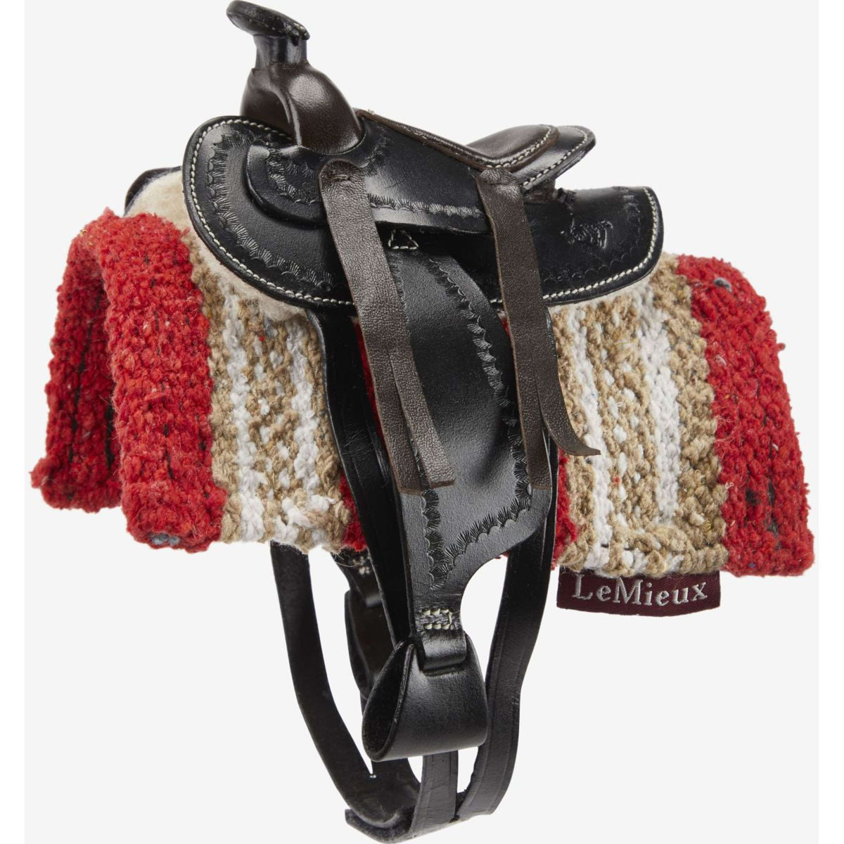 LeMieux Toy Pony Western Zadel Negro
