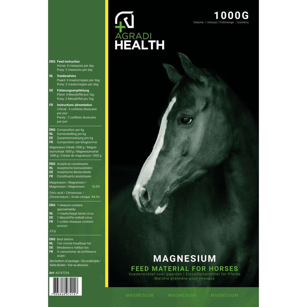 Agradi Health Magnesium Caballo