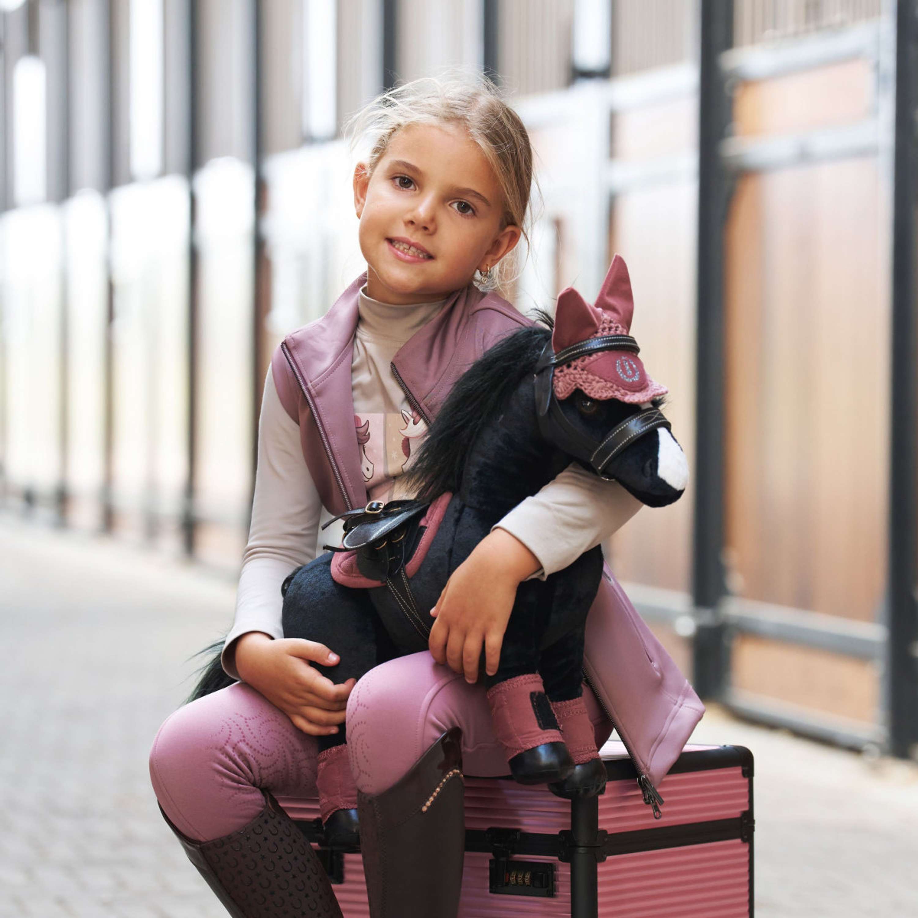 Imperial Riding Set de poni de juguete IRHVelvet Mauve