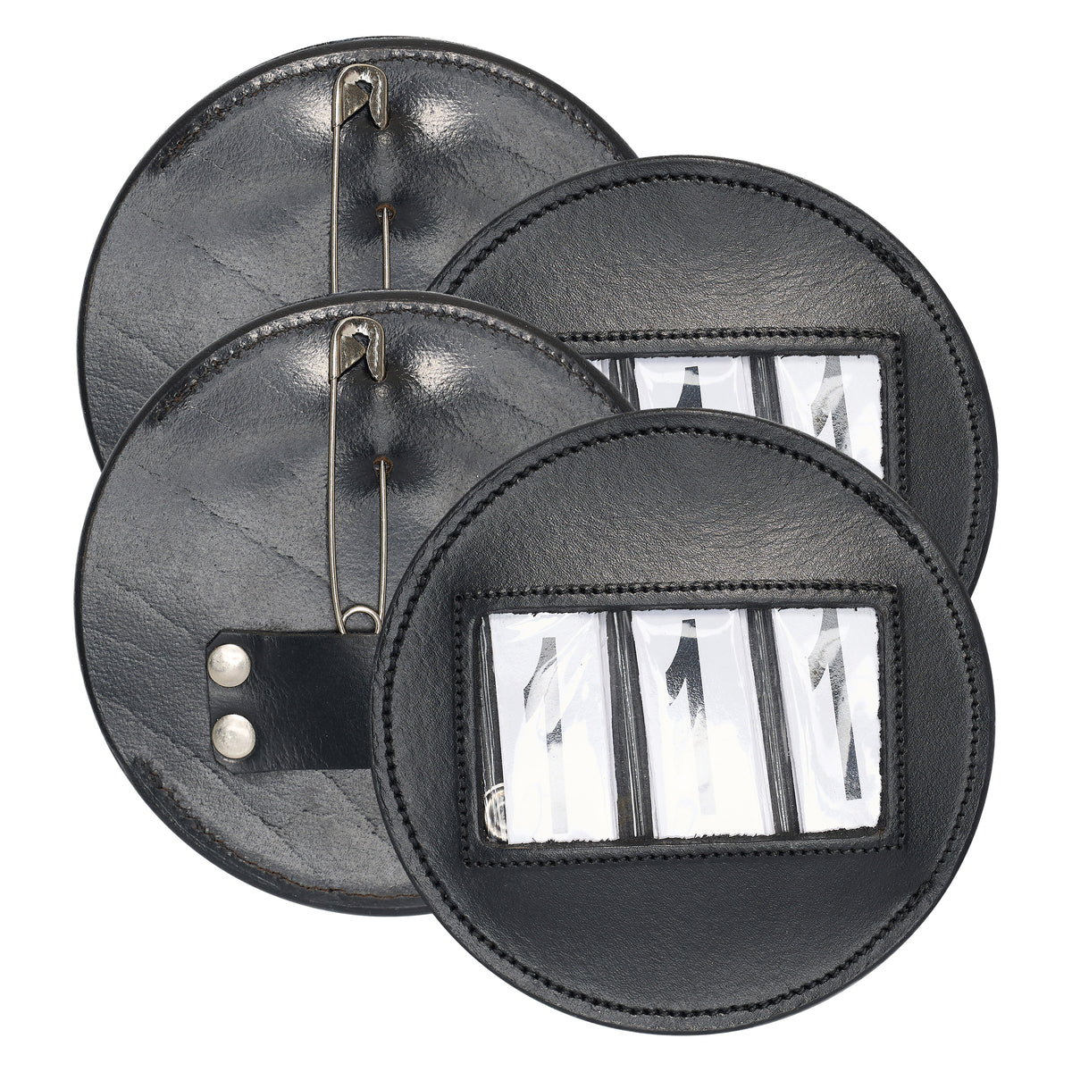 Imperial Riding Números de Competición IHRRound Negro