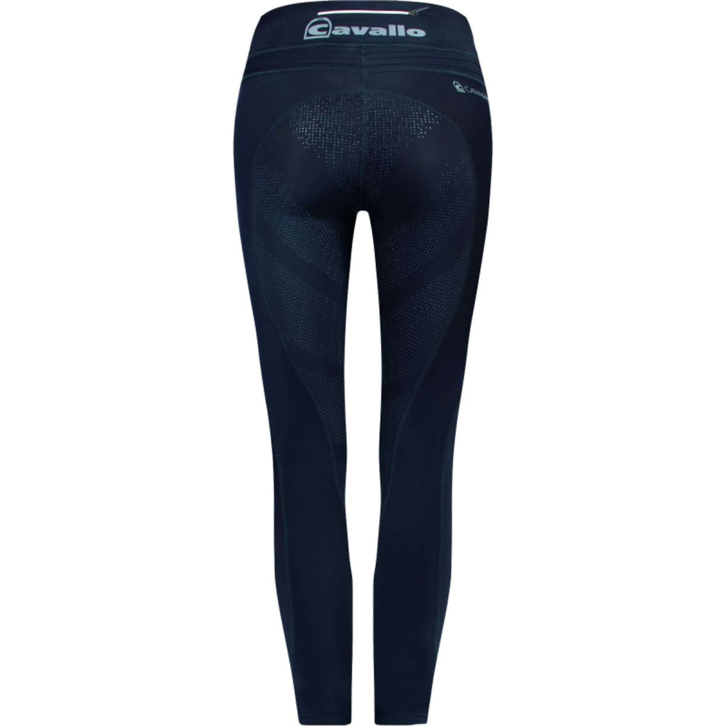 Cavallo Legging de Equitación LIN GRIP RL Full Grip Azul oscuro