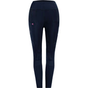 Cavallo Legging de Equitación LIN GRIP RL Full Grip Azul oscuro