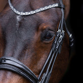 Imperial Riding Brida Doble IRHOlympia Negro/Plata