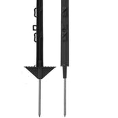 Agradi Power Poste de pradera Classic 125cm 20 Piezas Negro