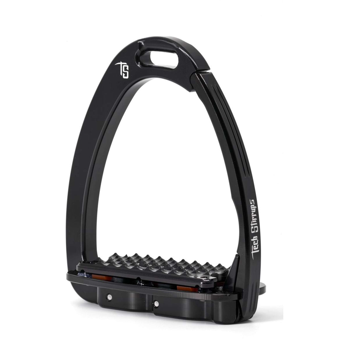 Tech Stirrups Estribos Venice Plus Doma Negro/Negro