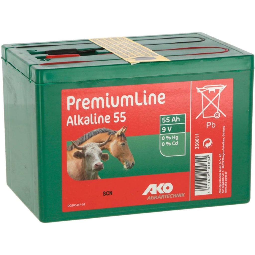 Ako Batería para Cercas Alkaline Klein 75Ah 9V