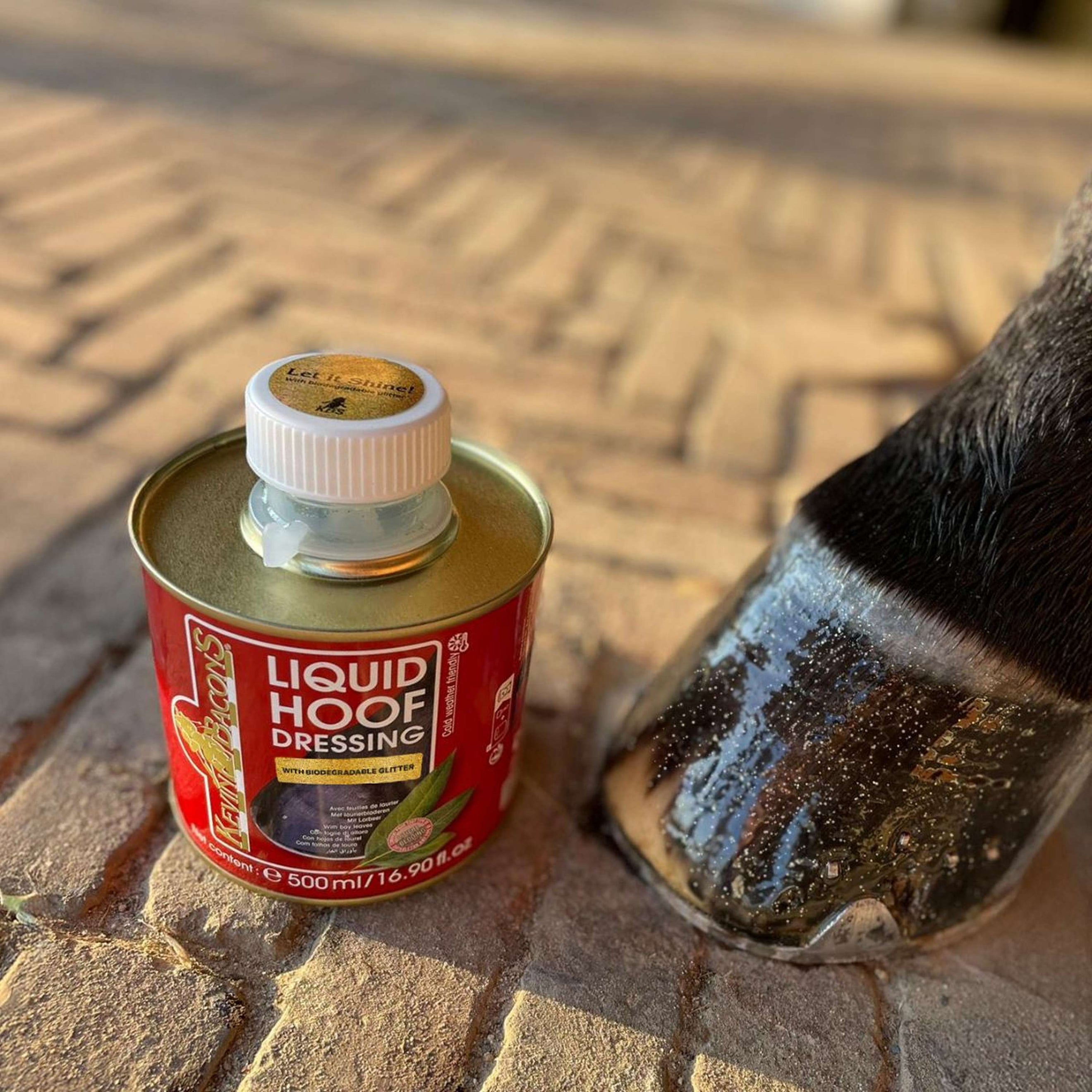Kevin Bacon's Hoefdressing Glitter Edition Oro Kevin Bacon's Hoefdressing Glitter Edition Oro
