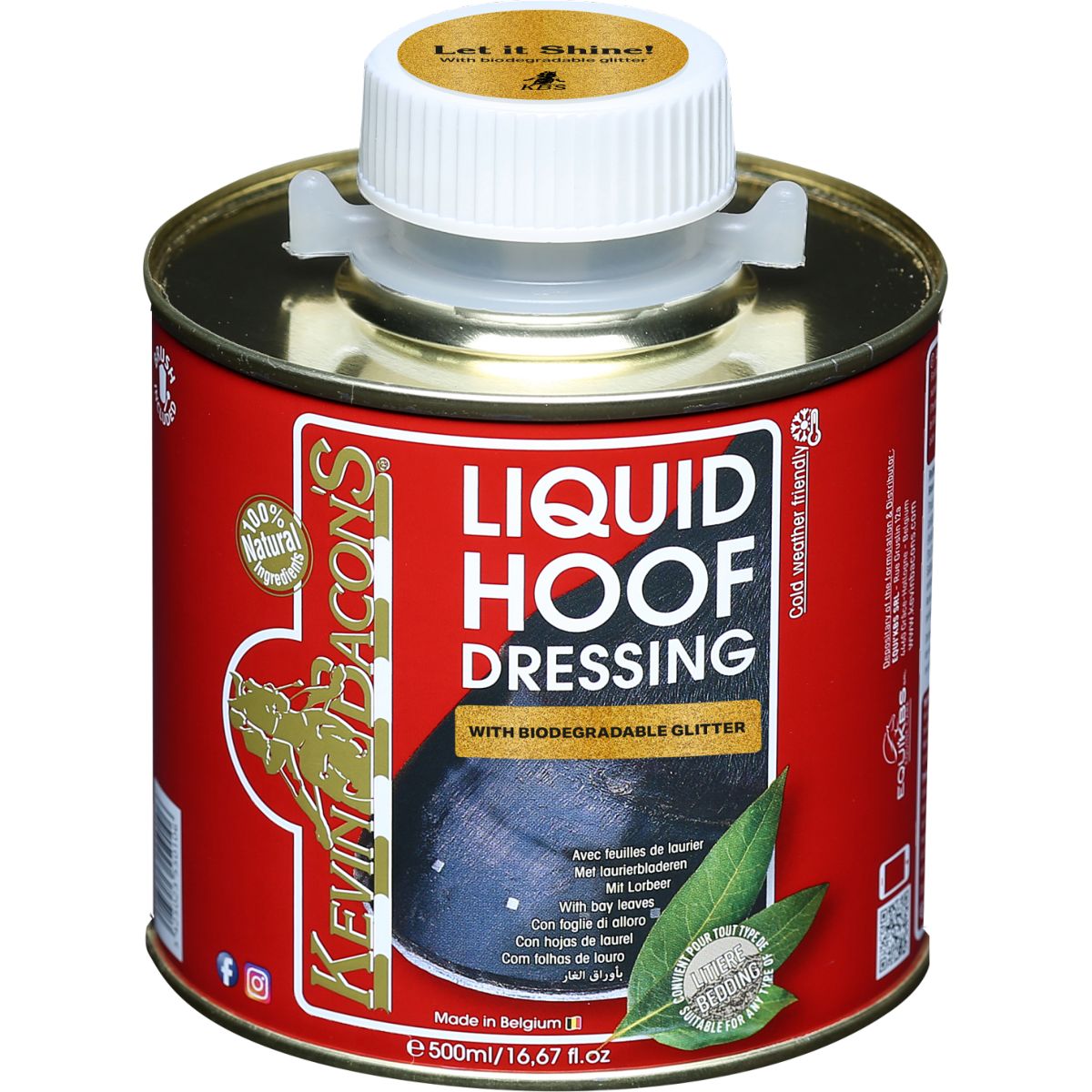 Kevin Bacon's Hoefdressing Glitter Edition Oro