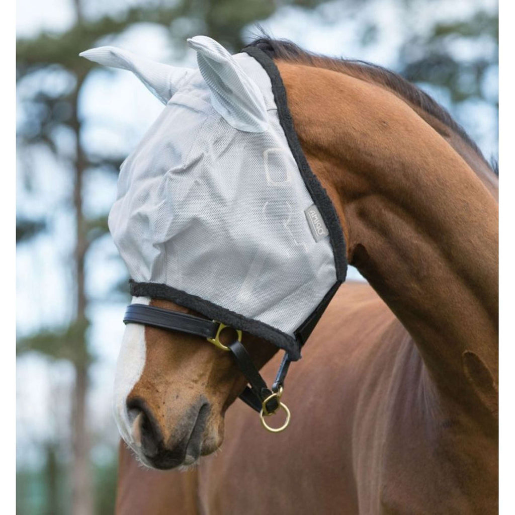 Amigo Fly Mask Plata/Gris Oscuro