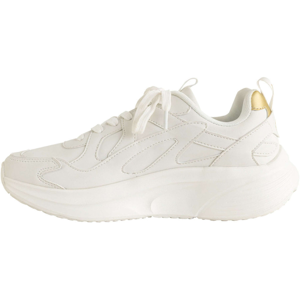 ANKY Zapatillas Oro Blanco Blanco