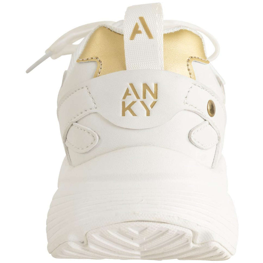 ANKY Zapatillas Oro Blanco Blanco