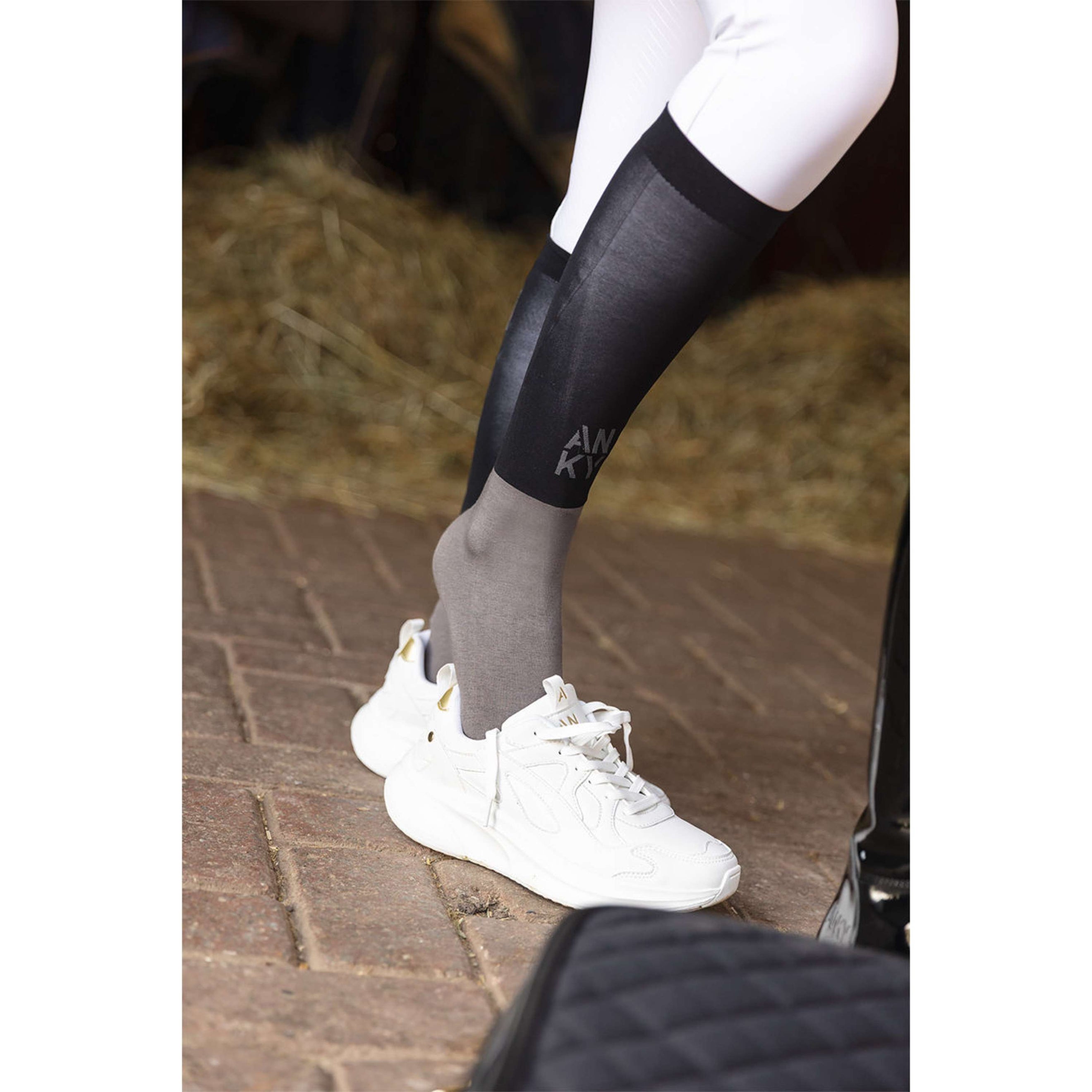 ANKY Calcetines de Equitación PU2 ATP25602 3-pack Negro