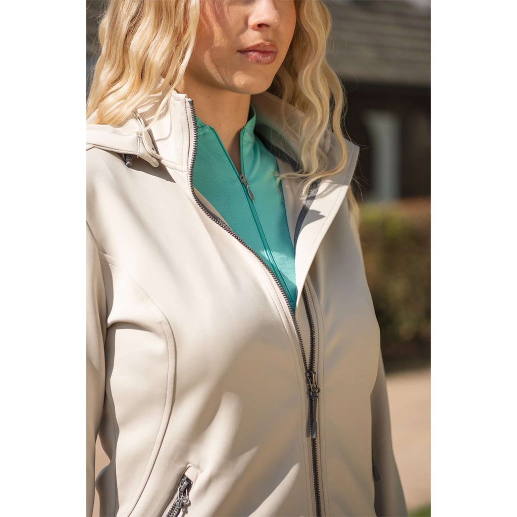 ANKY Sudadera con capucha y cremallera Hooded Tech ATC251101 Island Fossil