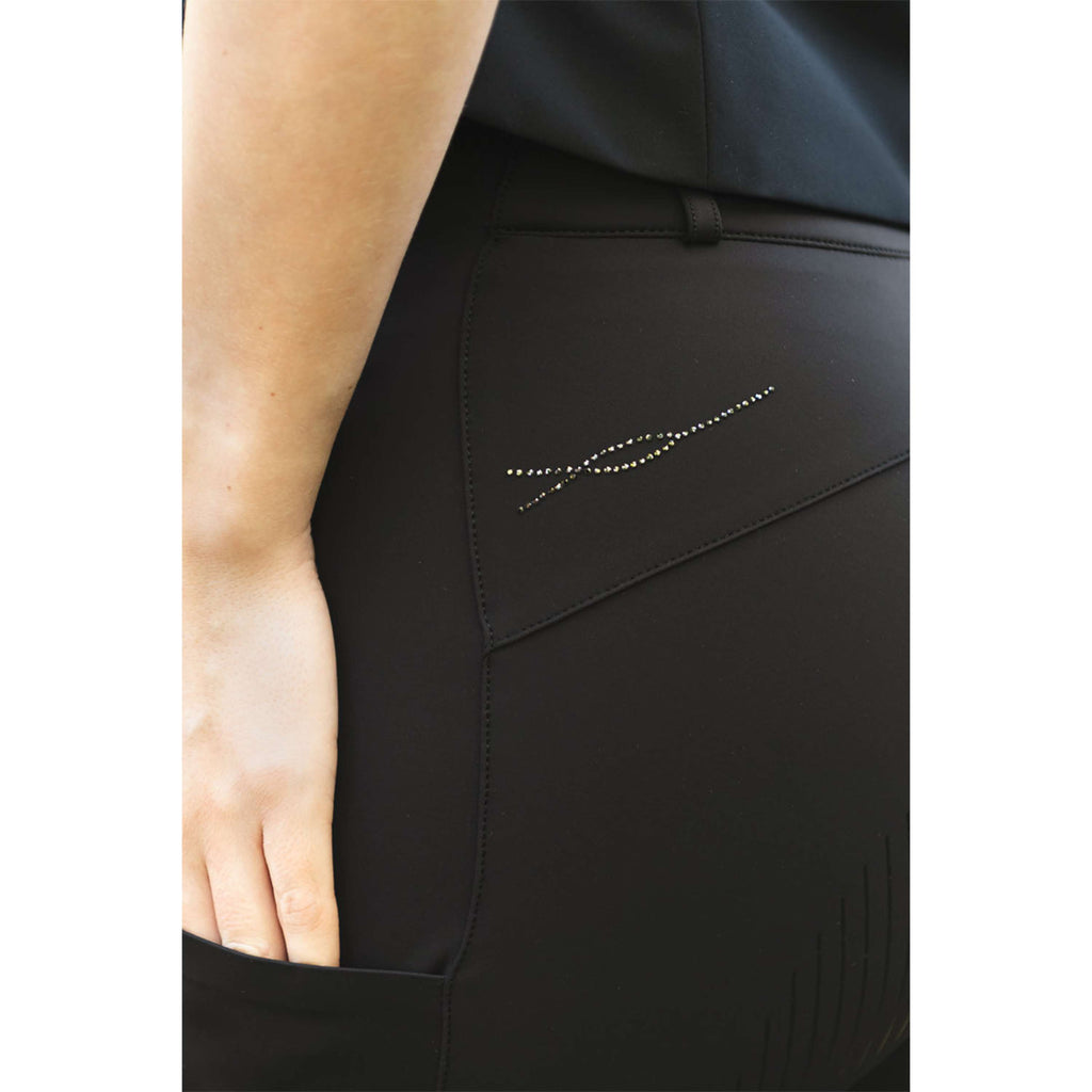 ANKY Legging de EquitaciÃ³n Purity XR261103 Full Grip Negro