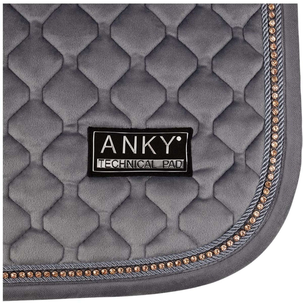 ANKY Mantilla Velvet Stones Springen Steel Grey