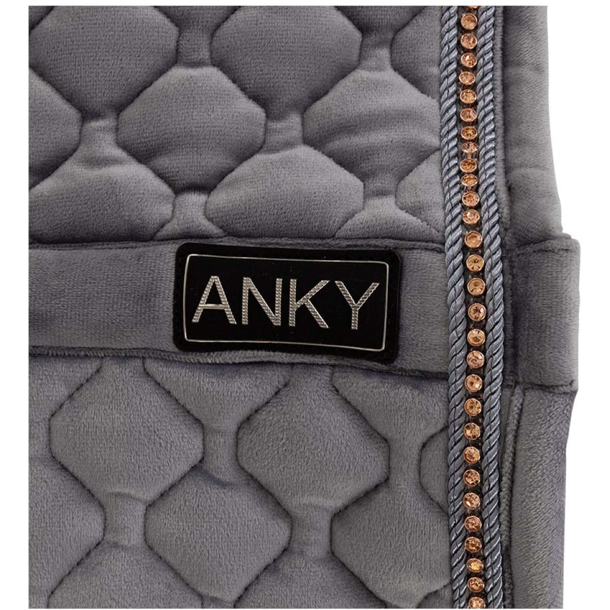 ANKY Mantilla Velvet Stones Springen Steel Grey