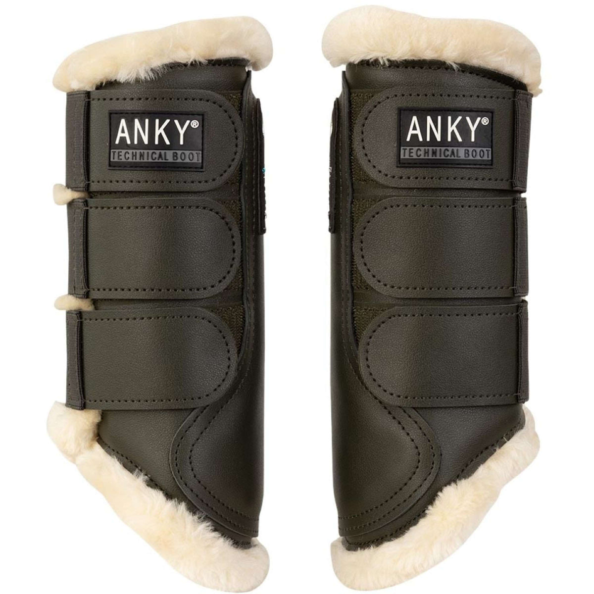 ANKY Flextrainers Active Gel Impact Oliva oscuro