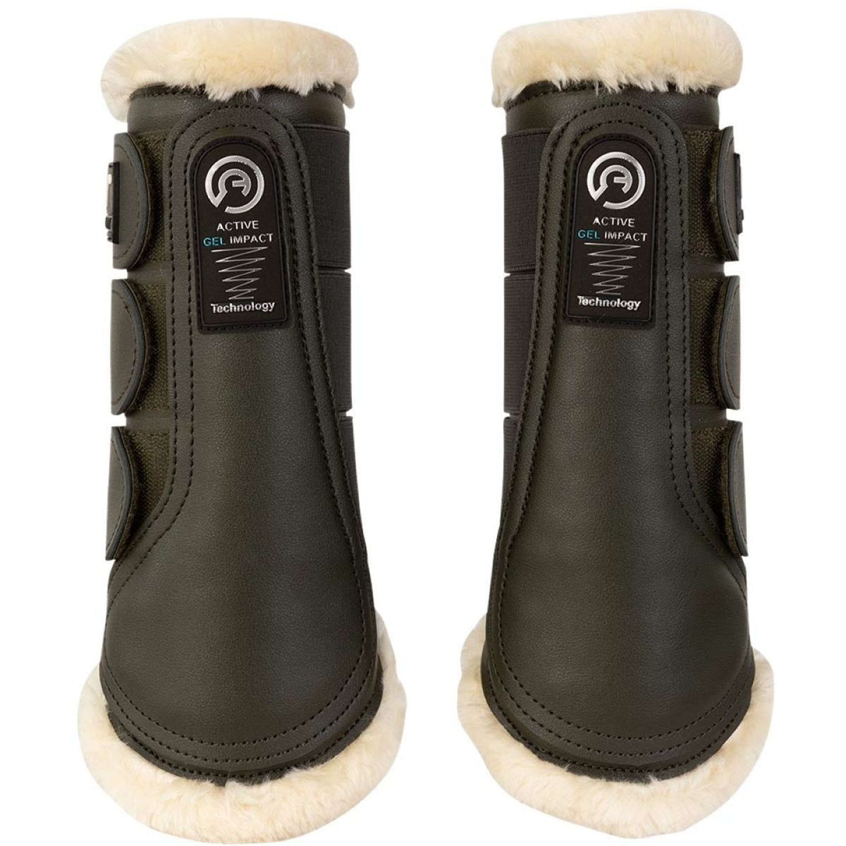 ANKY Flextrainers Active Gel Impact Oliva oscuro