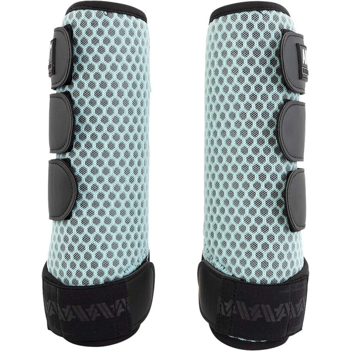 ANKY Protectores de piernas 3D Mesh CanalBlue