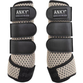 ANKY Protectores de piernas 3D Mesh Island Fossil