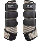 ANKY Protectores de piernas 3D Mesh Island Fossil