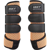 ANKY Protectores de piernas 3D Mesh Gold Sunset