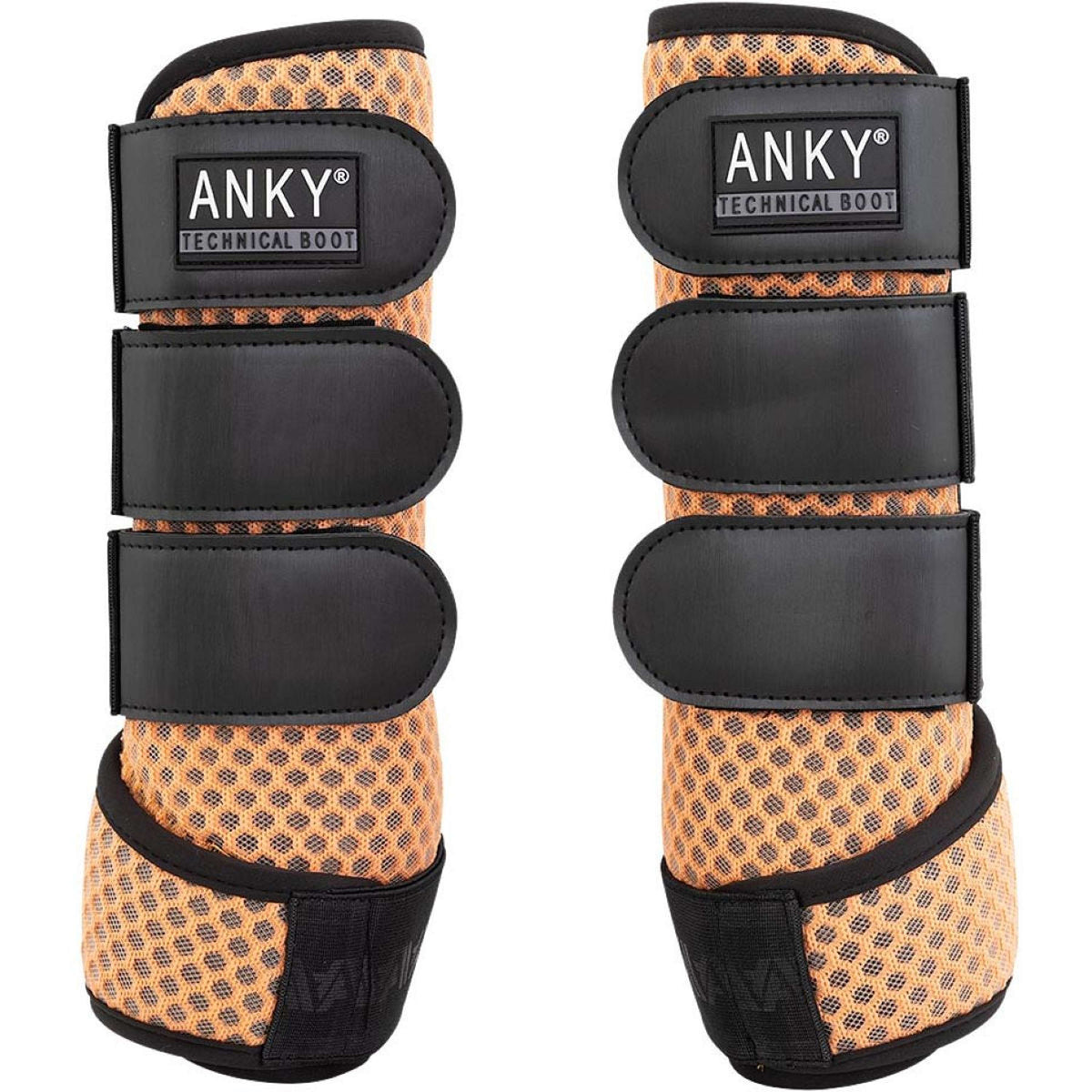 ANKY Protectores de piernas 3D Mesh Gold Sunset