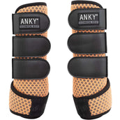 ANKY Protectores de piernas 3D Mesh Gold Sunset