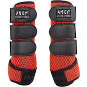 ANKY Protectores de piernas 3D Mesh CoralParadise