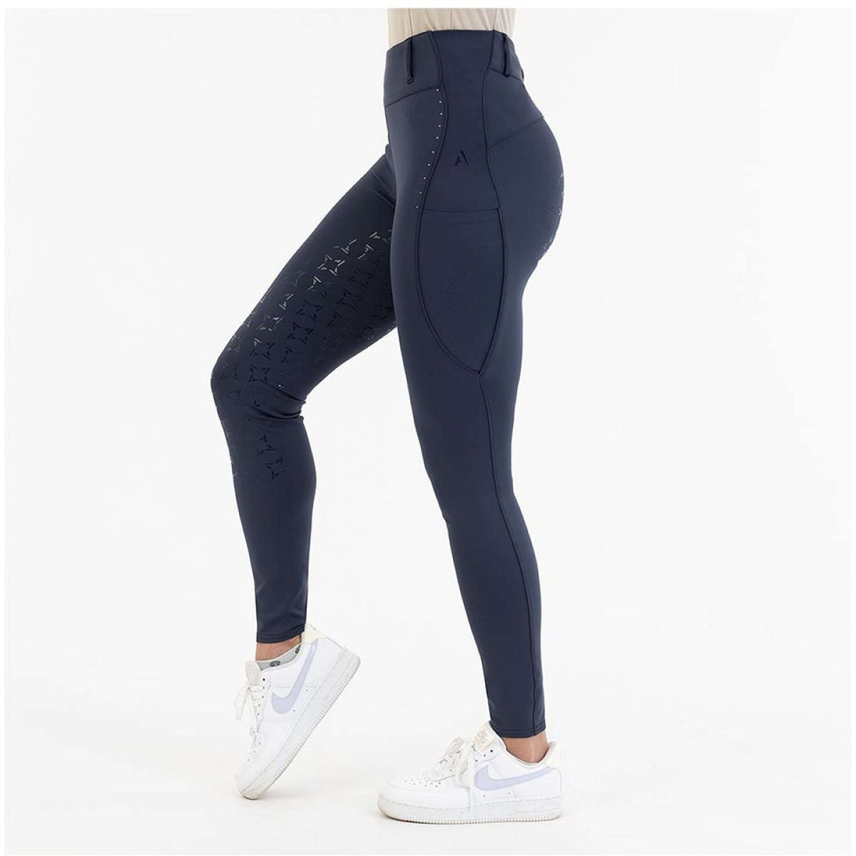 ANKY Legging de Equitación Circling Full Grip Mood Indigo