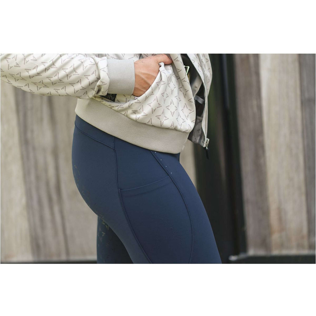 ANKY Legging de Equitación Circling Full Grip Mood Indigo
