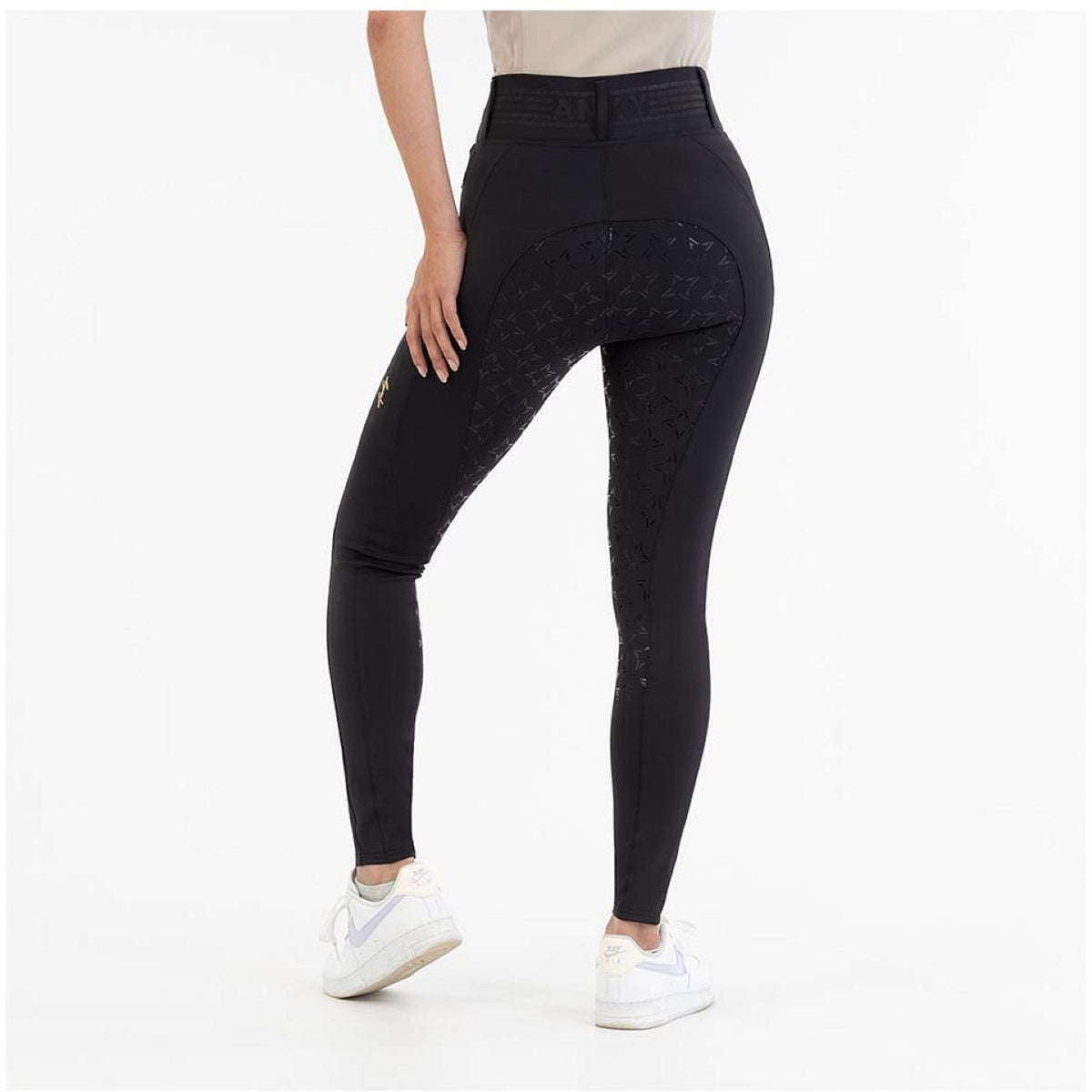 ANKY Legging de Equitación Streaming Full Grip Negro