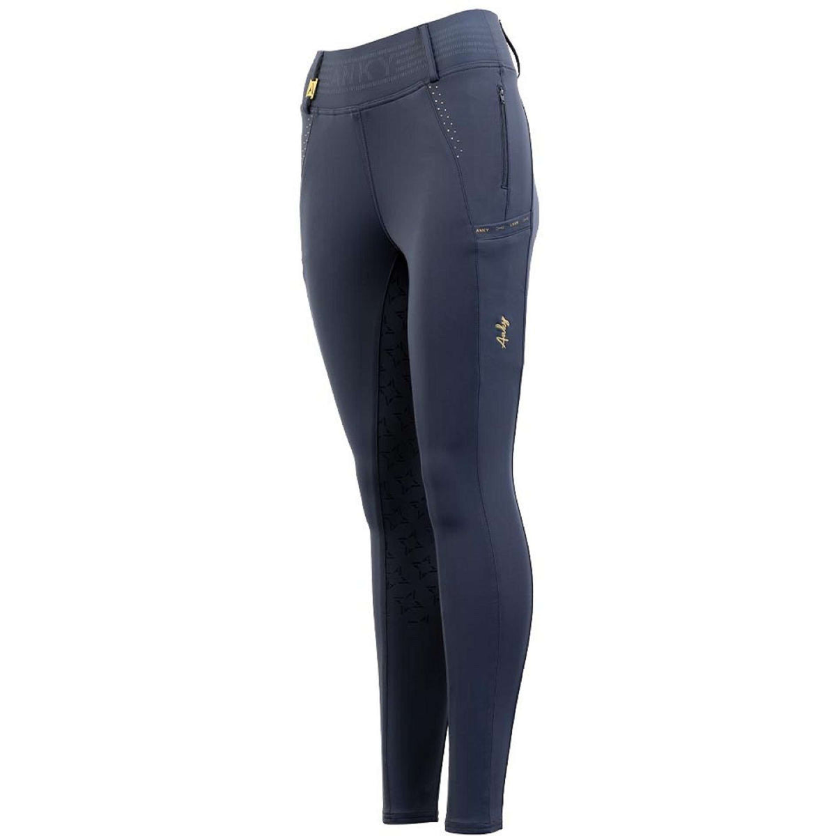 ANKY Legging de Equitación Streaming Full Grip Mood Indigo