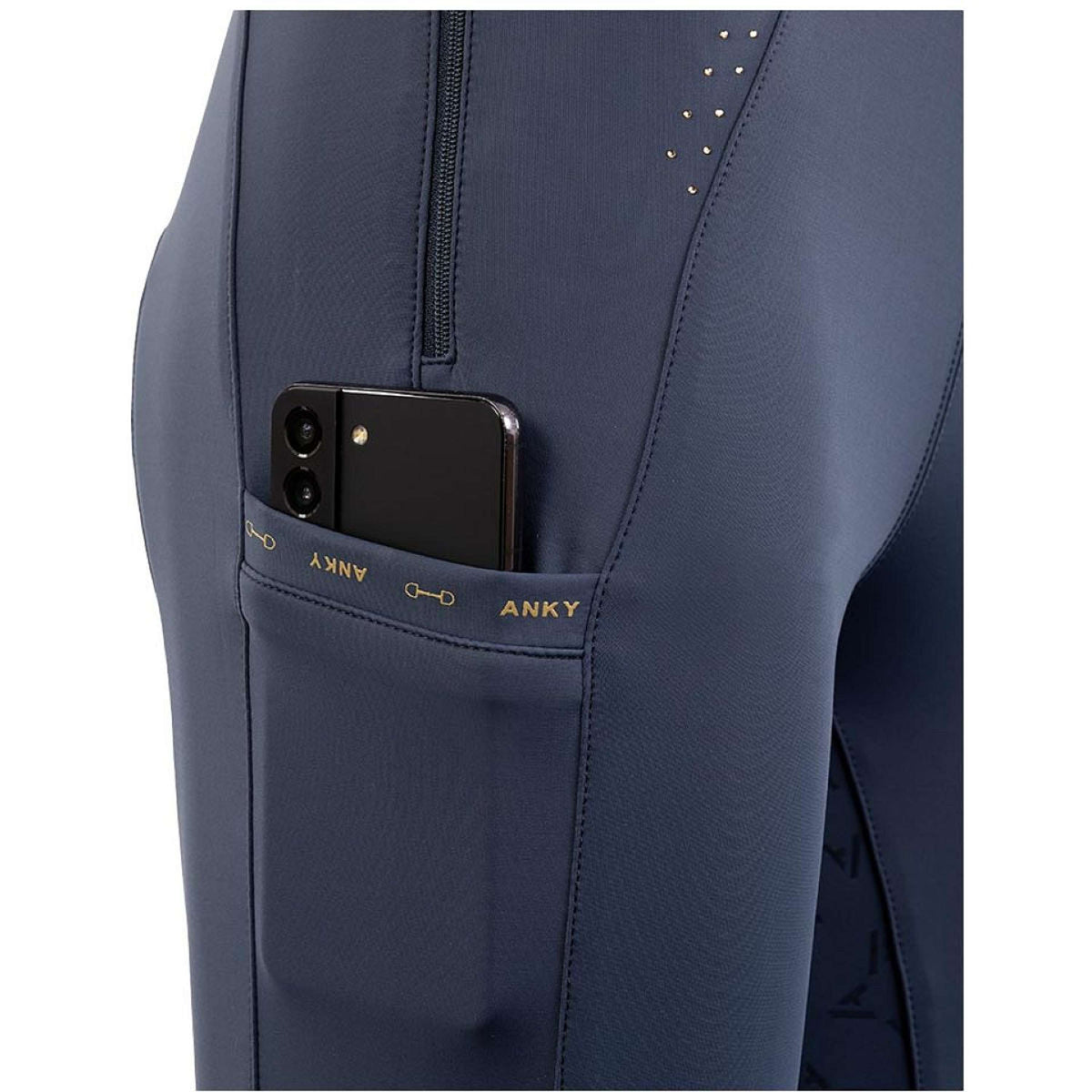 ANKY Legging de Equitación Streaming Full Grip Mood Indigo