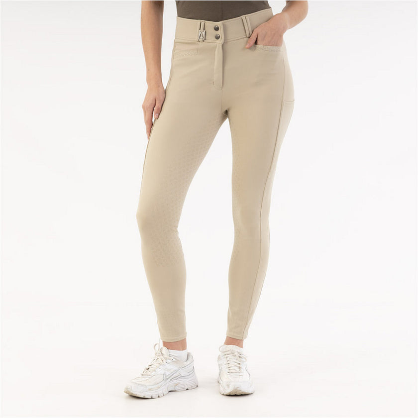 ANKY PantalÃ³n de EquitaciÃ³n Lucidity XR261102 Full Grip Island Fossil