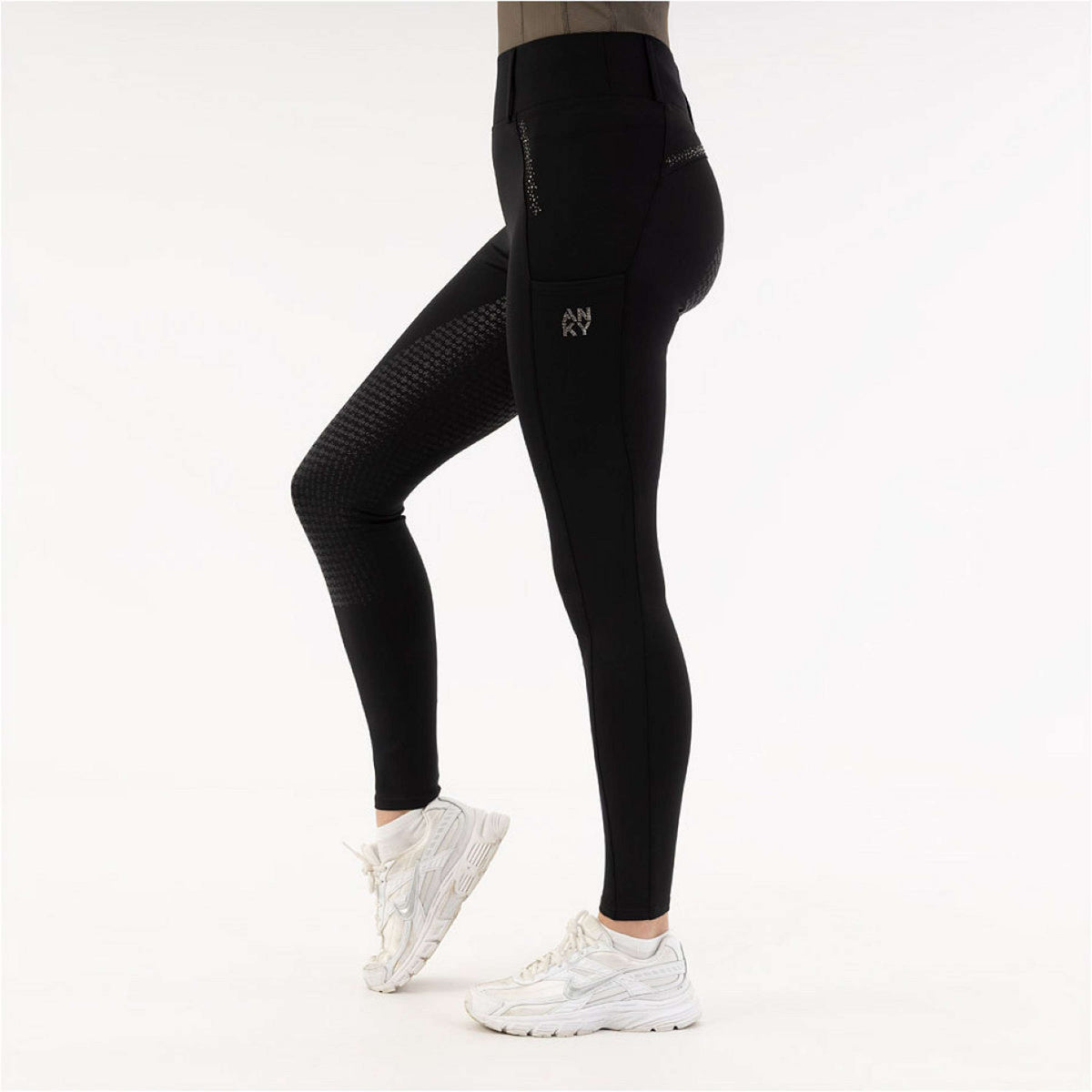 ANKY Legging de EquitaciÃ³n Serenity XR261104 Full Grip Negro