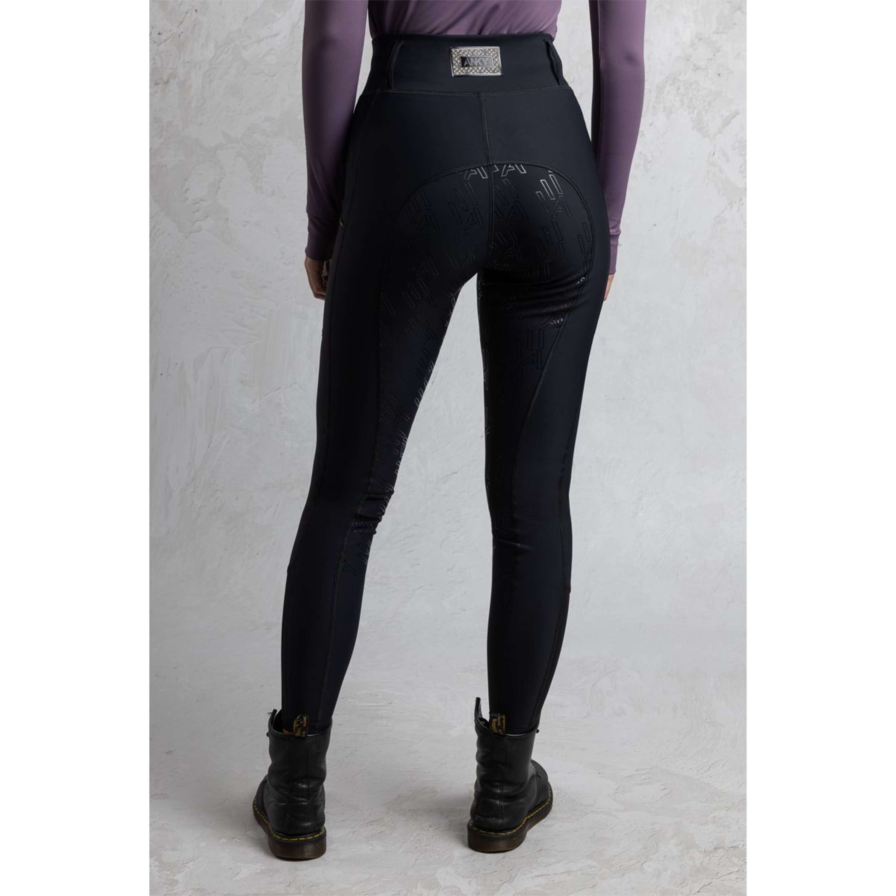 ANKY Legging de Equitación Harmony XR262104 Full Grip Negro