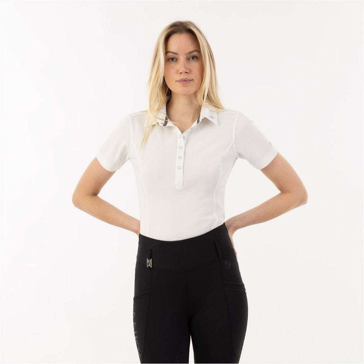 ANKY Polo ATC241201 Essential Blanco brillante