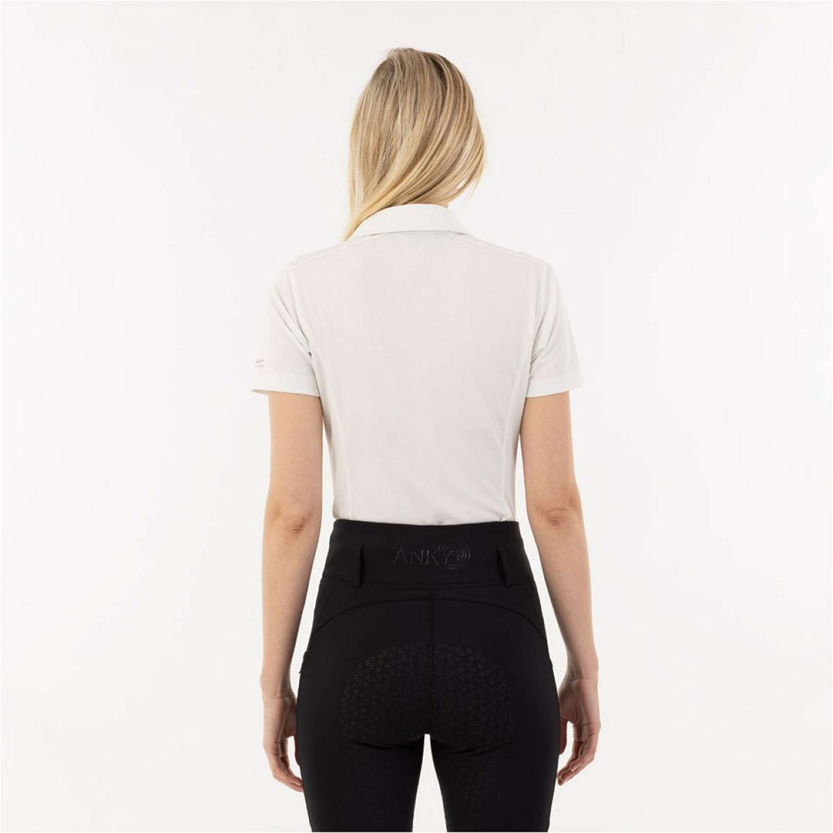 ANKY Polo ATC241201 Essential Blanco brillante