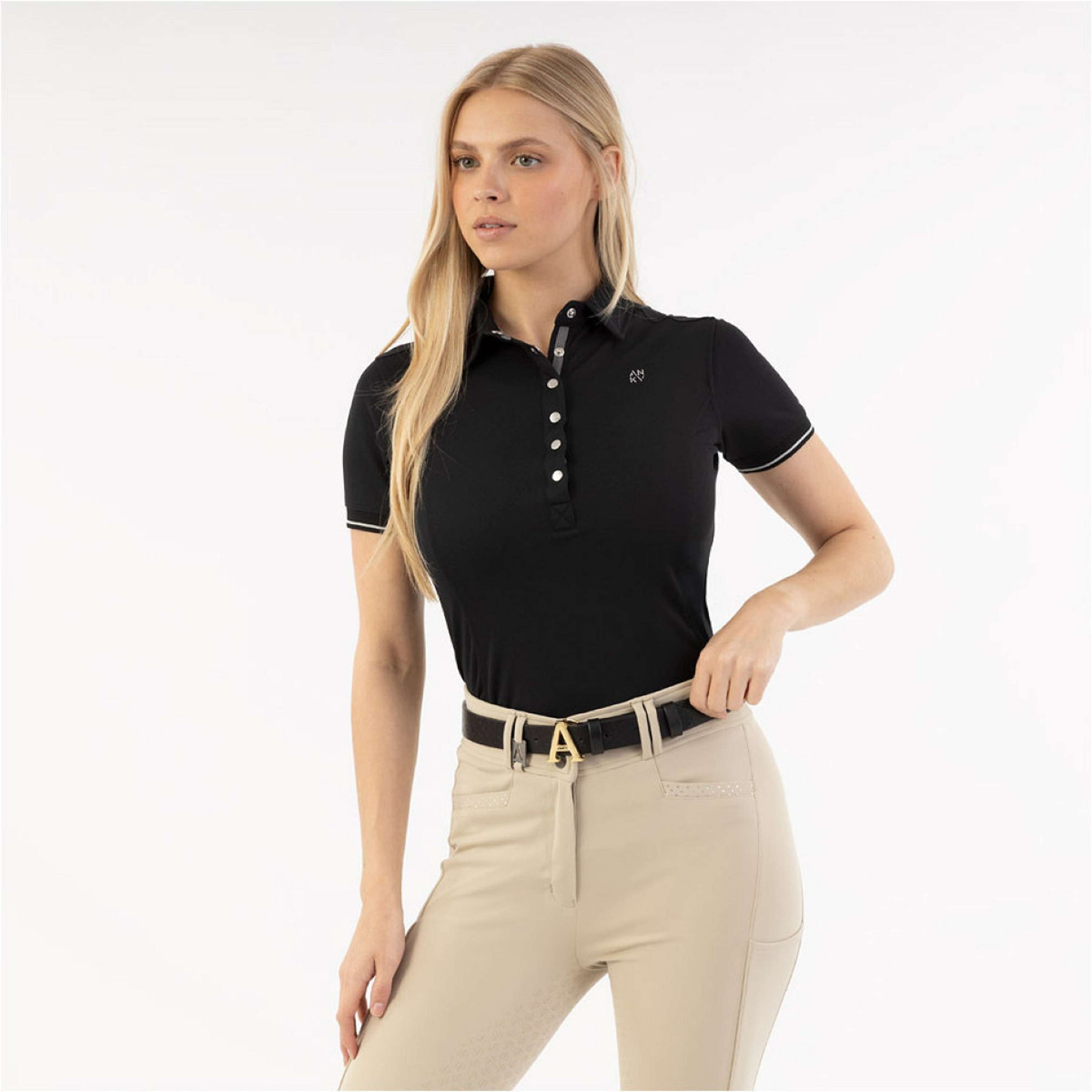 ANKY Polo Essential ATC261201 Negro ANKY Polo Essential ATC261201 Negro
