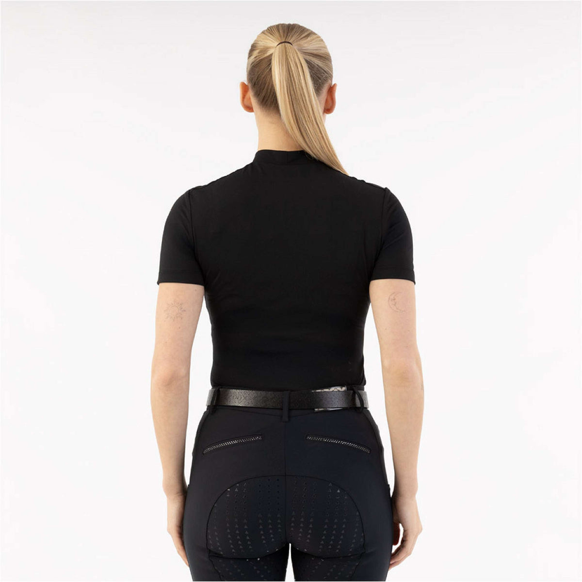 ANKY T-Shirt Mockneck Tee ATC261205 Negro